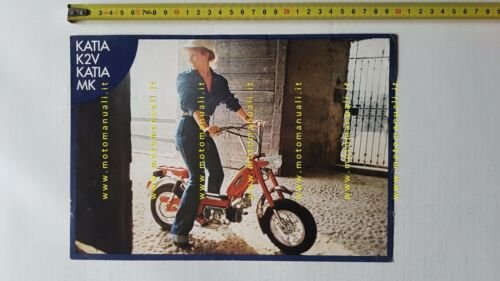 Garelli Katia 50 K2V - MK depliant Italiano originale brochure