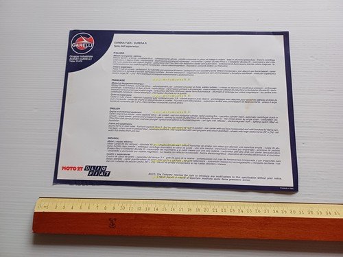 Garelli Katia 50 K2V- Katia 50 MK depliant italiano originale …