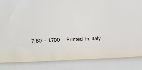 Garelli KL 50 Cross 1980 catalogo ricambi TELAIO ORIGINALE spare …