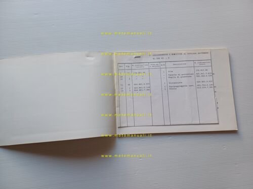 Garelli KL 50 E 1973 catalogo ricambi originale moto spare …