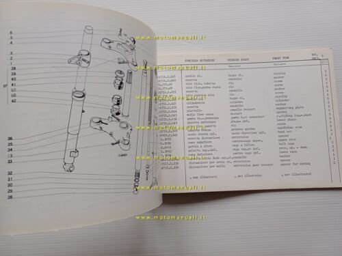 Garelli KL 50 E 5V - S 1976 catalogo ricambi …