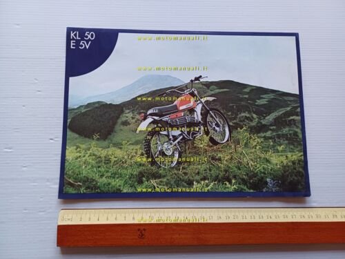 Garelli KL 50 E 5V 1973 depliant ORIGINALE italiano
