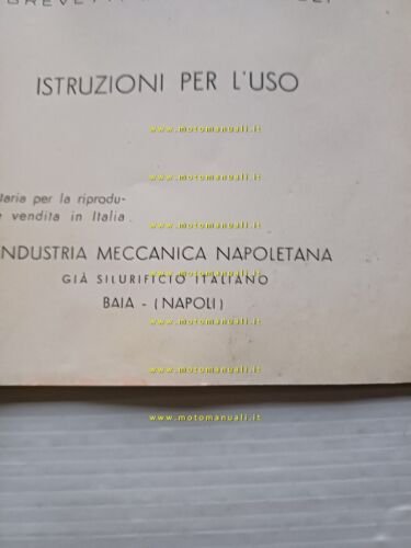 Garelli Mosquito 38 IMN manuale uso manutenzione libretto originale