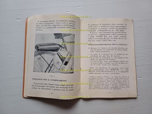Garelli Mosquito 38 IMN manuale uso manutenzione libretto originale