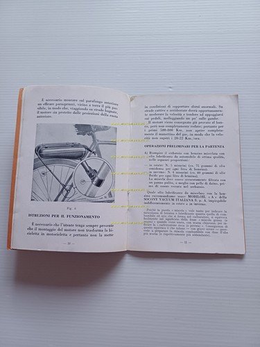 Garelli Mosquito 38 IMN manuale uso manutenzione libretto originale
