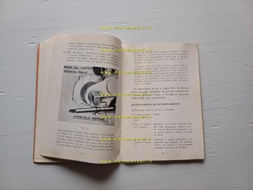 Garelli Mosquito 38 IMN manuale uso manutenzione libretto originale