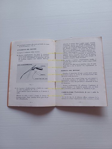 Garelli Mosquito 38 IMN manuale uso manutenzione libretto originale