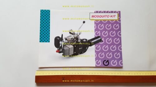 Garelli Mosquito kit 36 1993 depliant originale ITALIANO