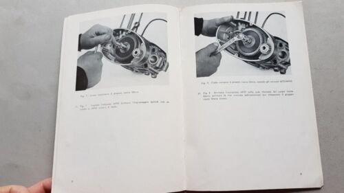 Garelli motore Automatic 50 1965 manuale officina originale workshop manual