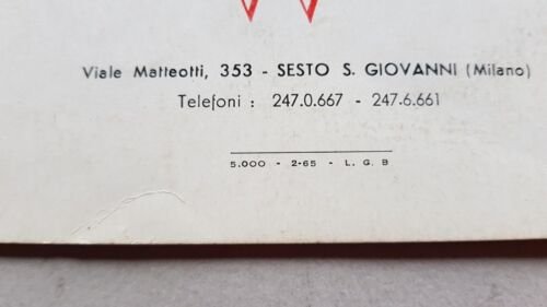 Garelli motore Automatic 50 1965 manuale officina originale workshop manual