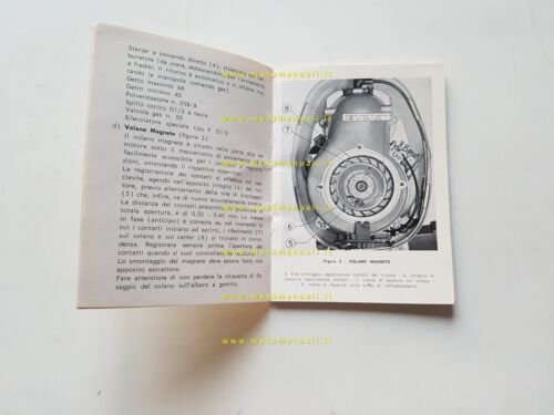 Garelli motore Fuoribordo Gar.Mar 4 Elica-Idrogetto manuale uso originale
