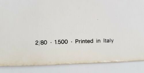 Garelli MOTORI 50 1-2 V 1980 catalogo ricambi ORIGINALE spare …