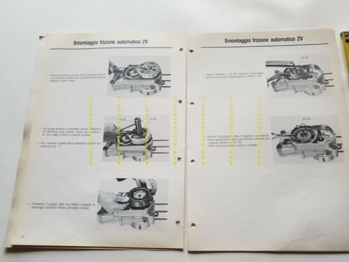 Garelli motori 50 cilindro orizzontale 1978 manuale officina shop manual