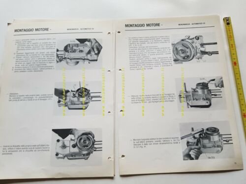 Garelli motori 50 cilindro orizzontale 1978 manuale officina shop manual