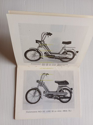 Garelli NOI 50 1981 manuale uso manutenzione libretto istruzioni originale