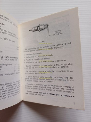 Garelli NOI 50 1981 manuale uso manutenzione libretto istruzioni originale