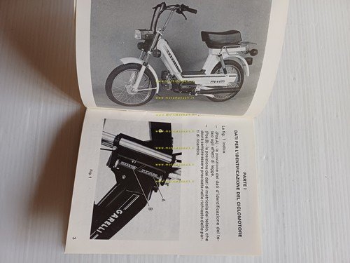 Garelli NOI 50 Trussardi + tutti modelli 1982 manuale uso …