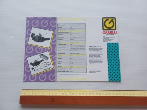 Garelli nuovo Velomosquito - Mosquito kit 36cc depliant ITALIANO originale