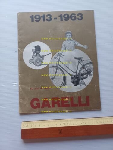 Garelli Rivista Aziendale originale - Storia - modelli Garelli 1913-1963