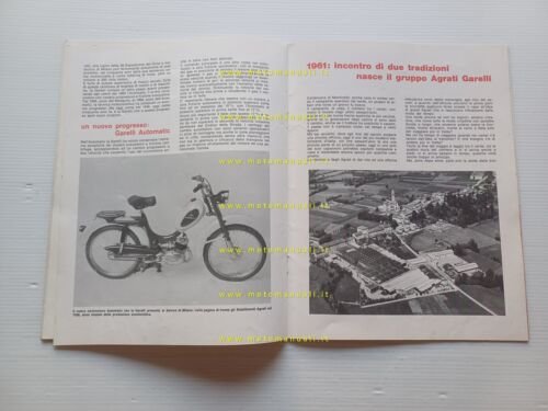 Garelli Rivista Aziendale originale - Storia - modelli Garelli 1913-1963