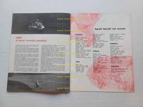 Garelli Rivista Aziendale originale - Storia - modelli Garelli 1913-1963