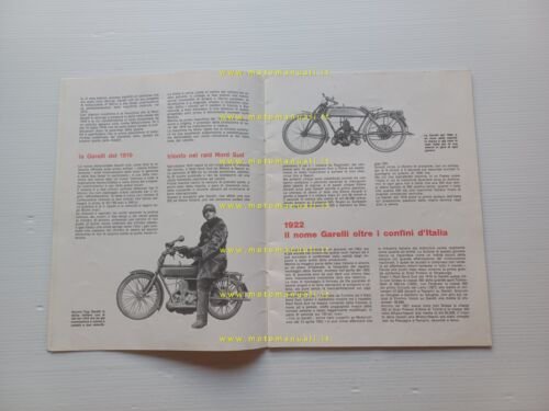 Garelli Rivista Aziendale originale - Storia - modelli Garelli 1913-1963