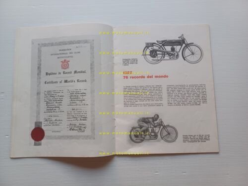 Garelli Rivista Aziendale originale - Storia - modelli Garelli 1913-1963