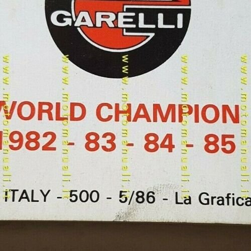 Garelli Tiger 125 XL - XLE 1986 catalogo ricambi originale …
