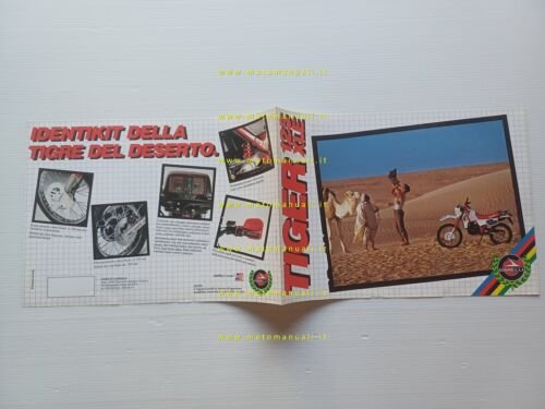 Garelli Tiger 125 XLE Enduro depliant ITALIANO originale