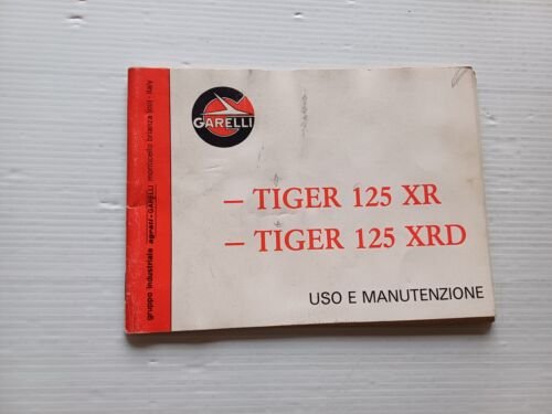 Garelli Tiger 125 XR -Tiger 125 XRD 1984 manuale uso …