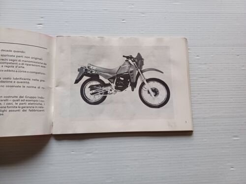 Garelli Tiger 125 XR -Tiger 125 XRD 1984 manuale uso …