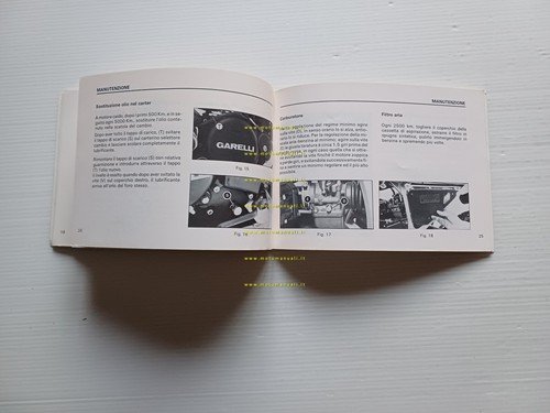 Garelli Tiger 125 XR -Tiger 125 XRD 1985 manuale uso …