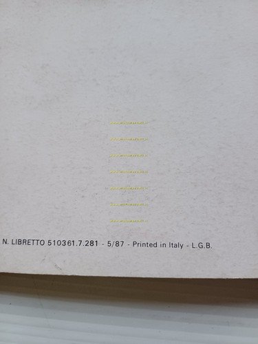 Garelli Tiger 50 XLE 1987 manuale uso manutenzione originale