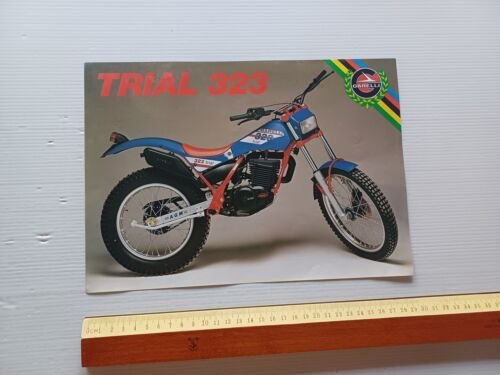 Garelli Trial 323 depliant originale ITALIANO