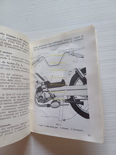 Garelli VIP 1-2V 50 1978 manuale uso manutenzione libretto istruzioni …