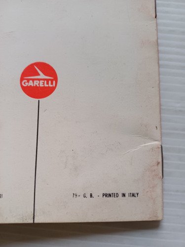 Garelli VIP 1-2V 50 1979 manuale uso manutenzione libretto istruzioni …