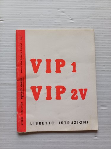 Garelli VIP 1-2V 50 1980 manuale uso manutenzione libretto istruzioni …
