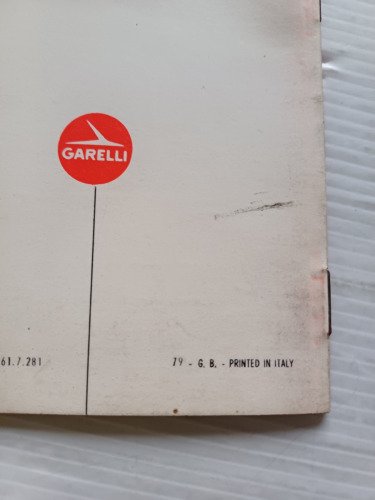 Garelli VIP 4V 50 1979 manuale uso manutenzione libretto originale