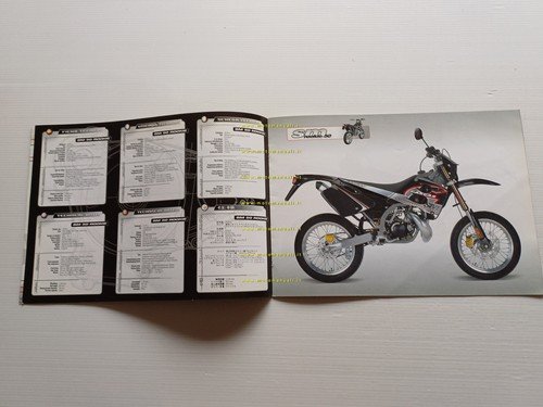 GAS-GAS Supermotard modelli 2001 depliant italiano originale