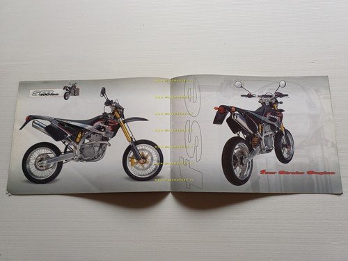 GAS-GAS Supermotard modelli 2001 depliant italiano originale