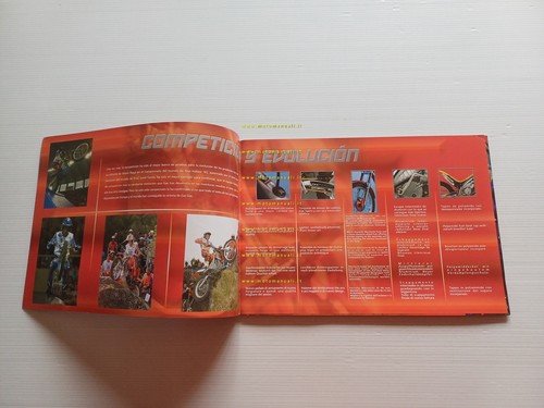 GAS-GAS TXT PRO-04 Rookie trial 2005 depliant originale