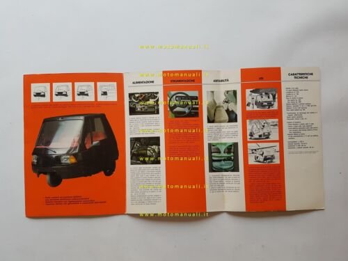 Gemini auto elettrica depliant originale italiano