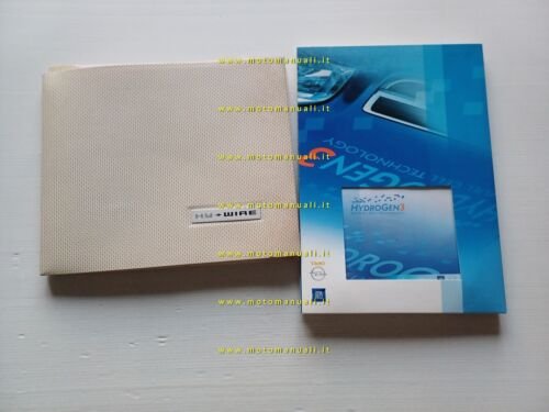 General Motors Hy-Wire 2002 auto a Idrogeno prototipo cartella stampa …