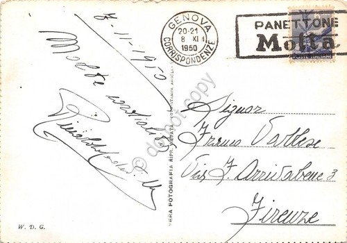 Genova Nervi Passeggiata a mare 1950 | Immagine Gallery 2