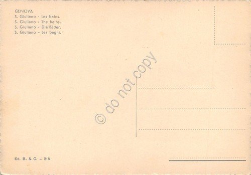 Genova San Giuliano Spiaggia