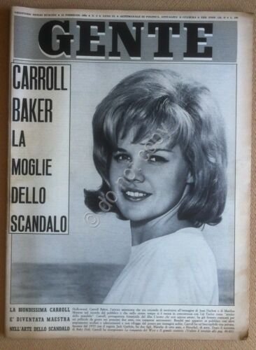 Gente n. 6 1965 - Carroll Baker - Winston Churchill …