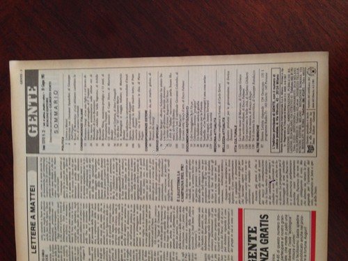 Gente Rivista Magazine 10 Giugno 1983 n. 23 Eleonora Giorgi … | Immagine Gallery 2