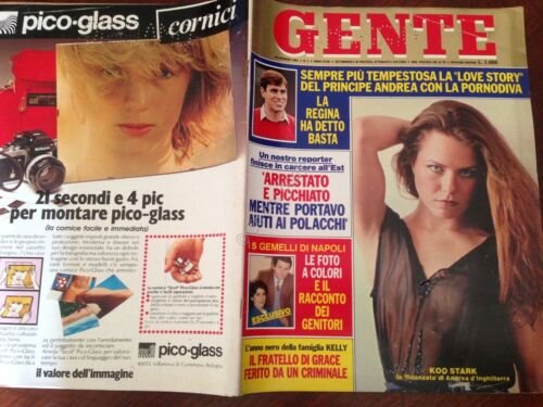 Gente Rivista Magazine 14 Gennaio 1983 n. 2 Koo Stark