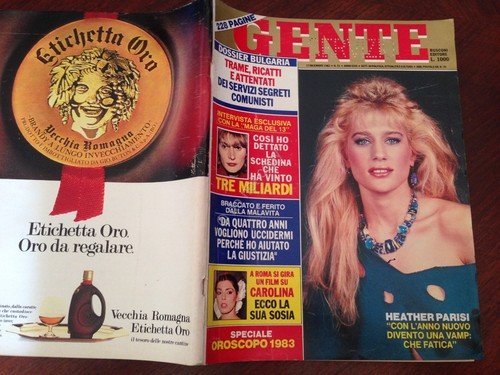 Gente Rivista Magazine 17 Dicembre 1982 n. 51 Heather Parisi …