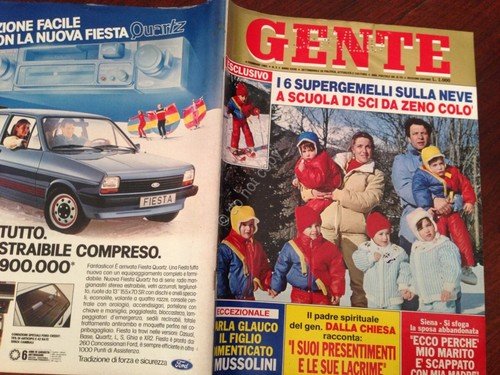 Gente Rivista Magazine 4 Febbraio 1983 n. 5 Zeno Colò …